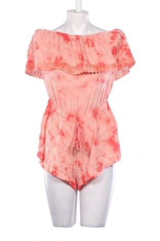 Kurzer Damenoverall Unbranded, Größe L, Farbe Orange, Preis 16,99 €