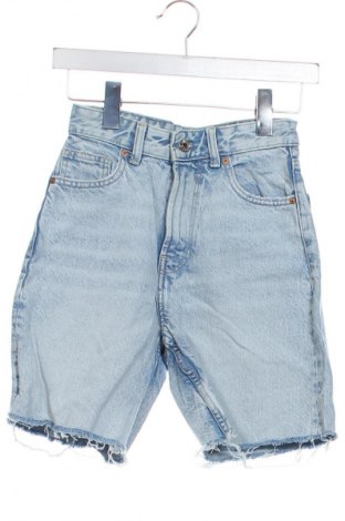 Damskie szorty Bershka, Rozmiar XXS, Kolor Niebieski, Cena 27,40 zł