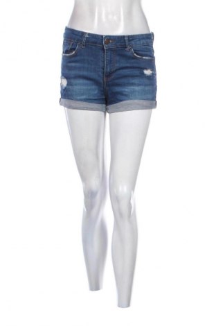 Damskie szorty Bershka, Rozmiar S, Kolor Niebieski, Cena 27,40 zł
