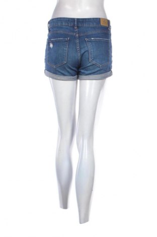 Damskie szorty Bershka, Rozmiar S, Kolor Niebieski, Cena 27,40 zł