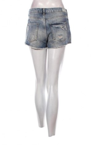 Damskie szorty Bershka, Rozmiar S, Kolor Niebieski, Cena 24,99 zł