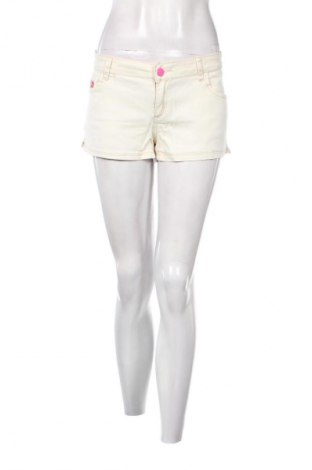 Damskie szorty Sinsay, Rozmiar L, Kolor ecru, Cena 22,99 zł