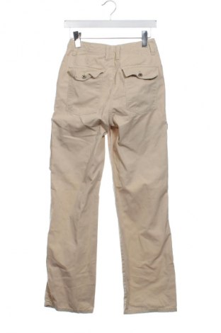 Damenhose Bershka, Größe XS, Farbe Beige, Preis 11,99 €