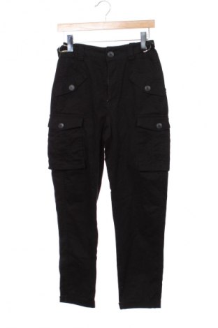 Damskie spodnie Bershka, Rozmiar XS, Kolor Czarny, Cena 26,99 zł