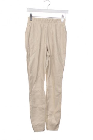 Damskie spodnie H&M, Rozmiar XXS, Kolor ecru, Cena 25,99 zł