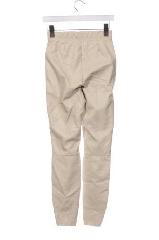 Damskie spodnie H&M, Rozmiar XXS, Kolor ecru, Cena 25,99 zł