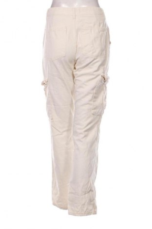 Pantaloni de femei Stradivarius, Mărime S, Culoare Ecru, Preț 9,99 Lei