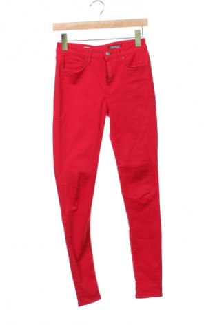 Pantaloni de femei Tommy Hilfiger, Mărime S, Culoare Roșu, Preț 120,99 Lei