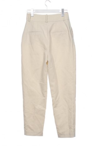 Damenhose Zara, Größe XS, Farbe Ecru, Preis 17,99 €
