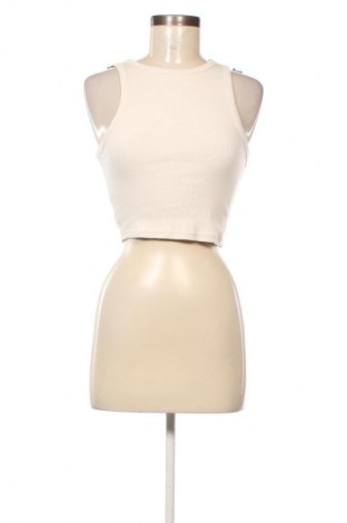 Damska koszulka na ramiączkach C&A, Rozmiar S, Kolor ecru, Cena 26,46 zł