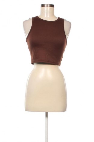 Damska koszulka na ramiączkach SHEIN, Rozmiar M, Kolor Brązowy, Cena 34,77 zł