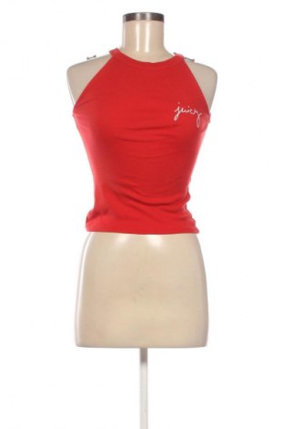Damska koszulka na ramiączkach Sinsay, Rozmiar S, Kolor Czerwony, Cena 24,99 zł