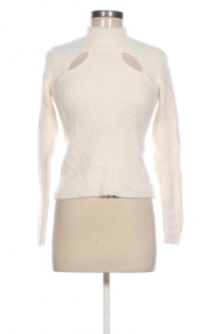 Damenpullover Bershka, Größe L, Farbe Ecru, Preis 8,99 €