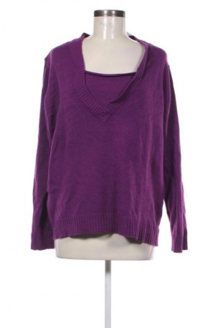 Damenpullover Bpc Bonprix Collection, Größe XXL, Farbe Lila, Preis 15,99 €