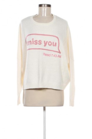 Дамски пуловер Fb Sister, Размер L, Цвят Екрю, Цена 7,15 €