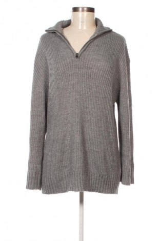 Дамски пуловер H&M Divided, Размер M, Цвят Сив, Цена 6,64 €