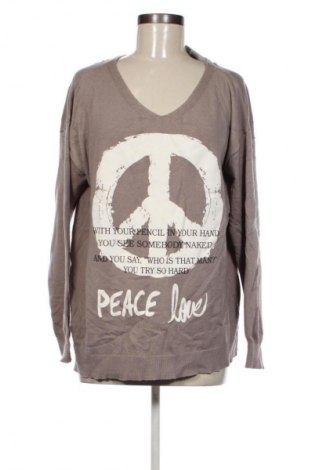 Damenpullover Heine, Größe M, Farbe Beige, Preis 14,99 €