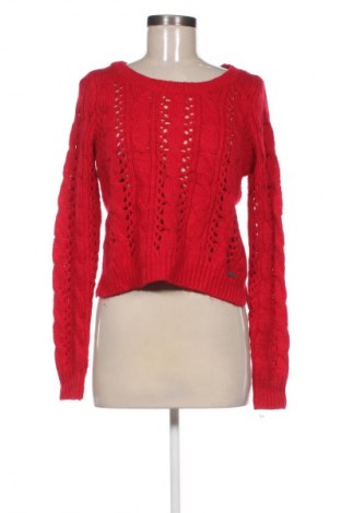 Dámsky pulóver Hollister, Veľkosť S, Farba Červená, Cena  9,95 €