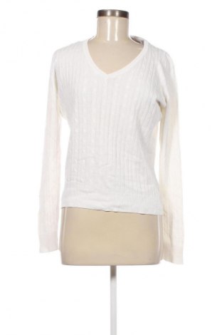 Damenpullover S.Oliver, Größe M, Farbe Weiß, Preis 15,99 €