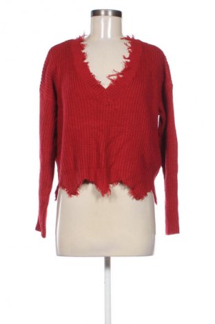 Damenpullover SHEIN, Größe M, Farbe Rot, Preis 11,99 €