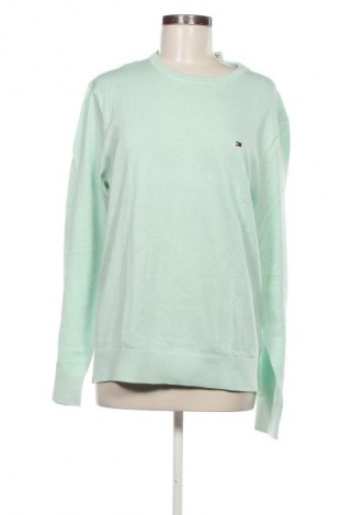 Γυναικείο πουλόβερ Tommy Hilfiger, Μέγεθος L, Χρώμα Πράσινο, Τιμή 57,99 €