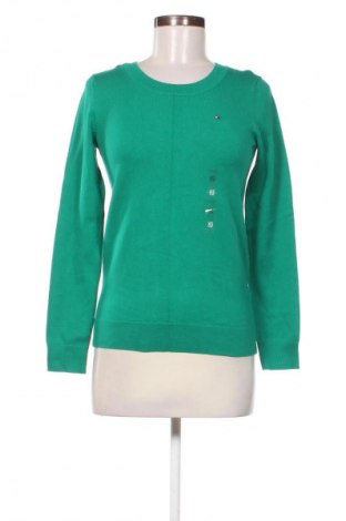 Дамски пуловер Tommy Hilfiger, Размер XS, Цвят Зелен, Цена 63,91 €