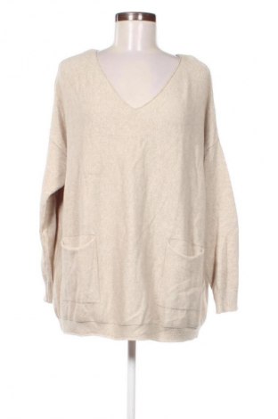 Damenpullover Unbranded, Größe M, Farbe Ecru, Preis 3,99 €