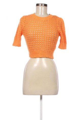 Damenpullover Zara, Größe S, Farbe Orange, Preis 1,99 €