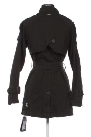 Damen Trenchcoat Khujo, Größe M, Farbe Grün, Preis 62,99 €