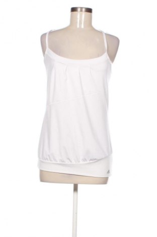Γυναίκειο αθλητικό τοπ Adidas, Μέγεθος M, Χρώμα Λευκό, Τιμή 5,99 €