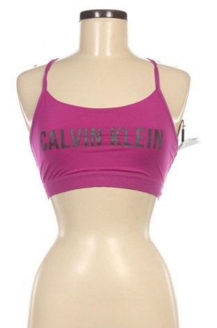 Γυναίκειο αθλητικό τοπ Calvin Klein, Μέγεθος M, Χρώμα Βιολετί, Τιμή 33,99 €