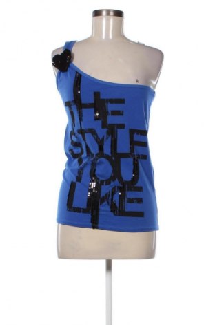 Dámský top Bershka, Velikost L, Barva Modrá, Cena  219,00 Kč