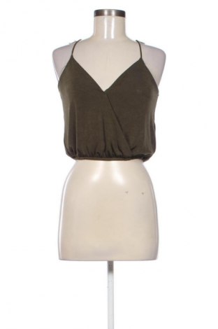 Damski top Bershka, Rozmiar S, Kolor Zielony, Cena 27,40 zł