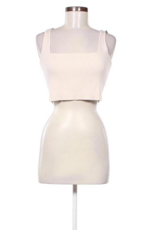 Damentop Cropp, Größe L, Farbe Ecru, Preis € 3,99