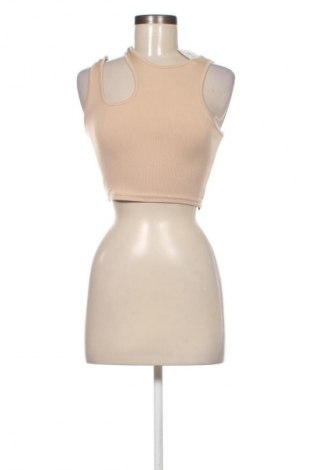 Γυναικείο τοπ SHEIN, Μέγεθος XS, Χρώμα  Μπέζ, Τιμή 7,99 €