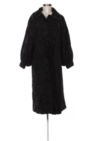 Damski skórzany płaszcz Unbranded, Rozmiar L, Kolor Czarny, Cena 441,99 zł