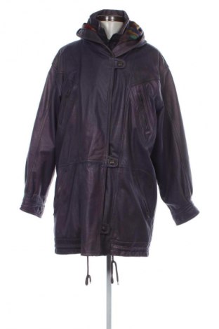 Damen Lederjacke Unbranded, Größe S, Farbe Lila, Preis € 73,99