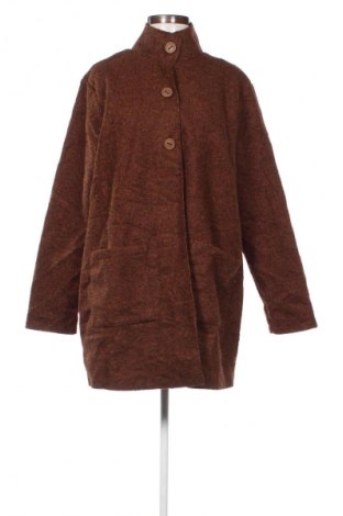 Damenmantel Laura Torelli, Größe L, Farbe Braun, Preis 5,99 €