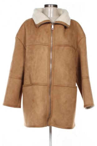 Дамско палто Mango, Размер M, Цвят Кафяв, Цена 44,48 €