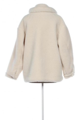 Γυναικείο παλτό Pull&Bear, Μέγεθος L, Χρώμα Εκρού, Τιμή 27,78 €