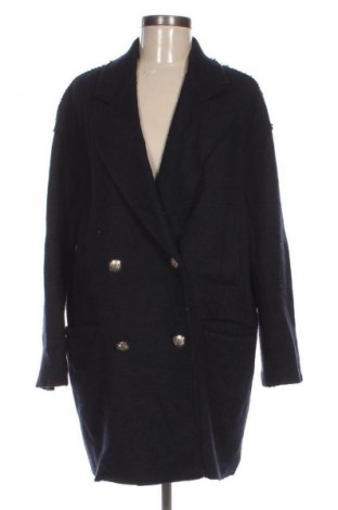 Дамско палто Zara, Размер S, Цвят Син, Цена 25,56 €