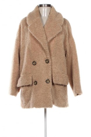 Palton de femei Zara, Mărime S, Culoare Bej, Preț 175,99 Lei