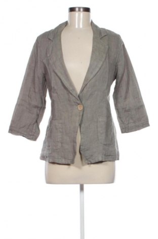 Damski żakiet Le Monde Du Lin, Rozmiar L, Kolor Szary, Cena 222,99 zł