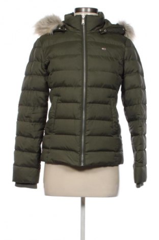 Дамско яке Tommy Jeans, Размер S, Цвят Зелен, Цена 66,46 €