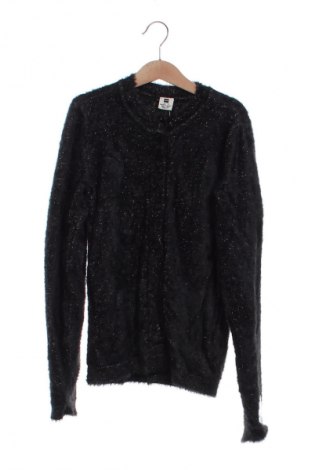 Kinder Strickjacke Hema, Größe 10-11y/ 146-152 cm, Farbe Schwarz, Preis 2,99 €