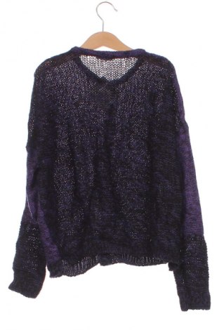 Kinder Strickjacke Sisley, Größe 10-11y/ 146-152 cm, Farbe Lila, Preis 1,99 €