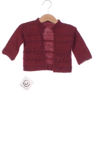 Kinder Strickjacke Unbranded, Größe 3-6m/ 62-68 cm, Farbe Rot, Preis 2,99 €