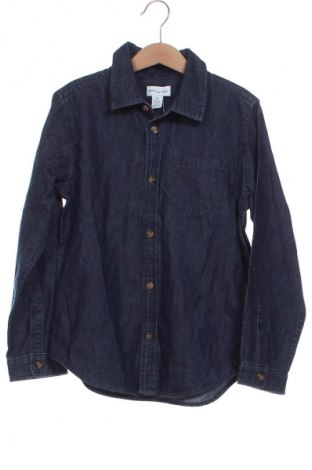 Kinderhemd Unbranded, Größe 7-8y/ 128-134 cm, Farbe Blau, Preis 10,69 €