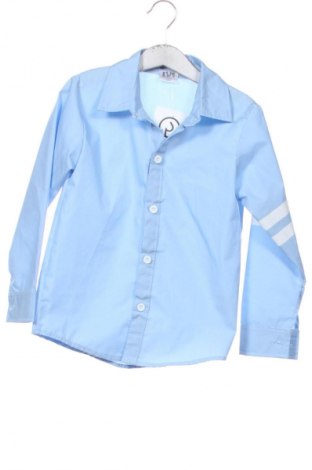 Kinderhemd Unbranded, Größe 4-5y/ 110-116 cm, Farbe Blau, Preis 1,99 €