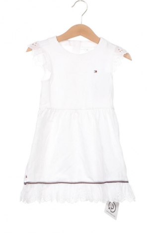 Rochie pentru copii Tommy Hilfiger, Mărime 18-24m/ 86-98 cm, Culoare Alb, Preț 371,99 Lei, #134372351
